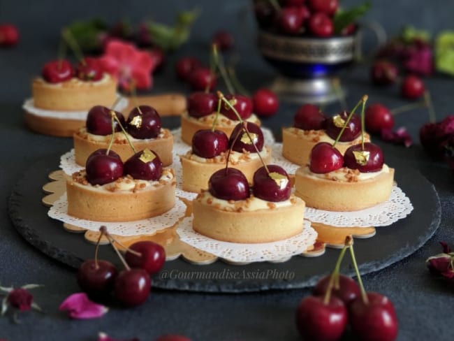 Tartelettes au Citron et Cerises