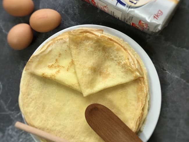 Pâte à crêpes au Thermomix d'après Paul Bocuse