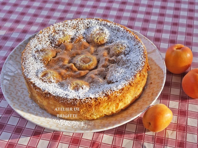 Flan aux abricots tout simple 