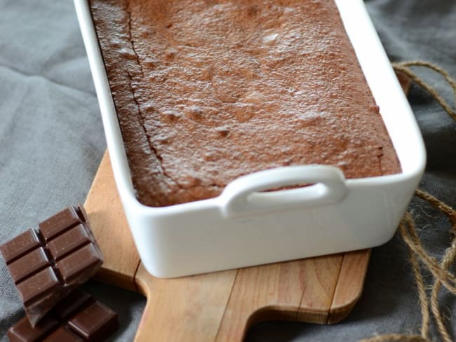 Fondant au chocolat et poudre d'amande