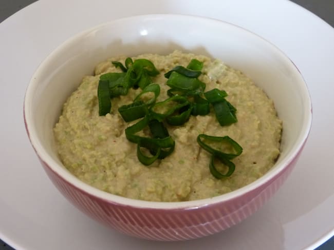 Mousse d'avocat au thon