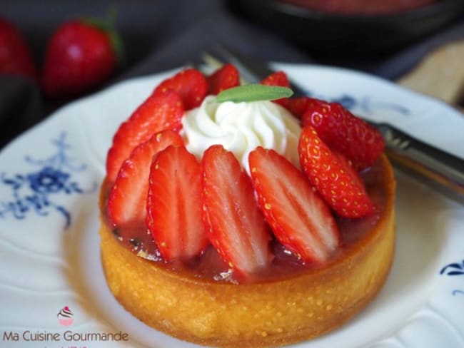 Tartelettes Fraise Rhubarbe Cerise