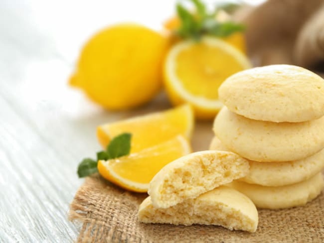 Biscuits légers au goût de citron