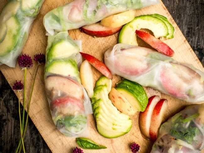 Avocado summer roll