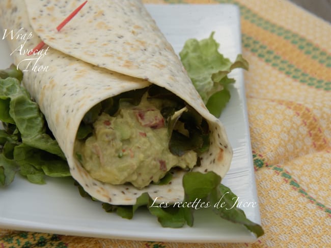 Wrap thon et avocat