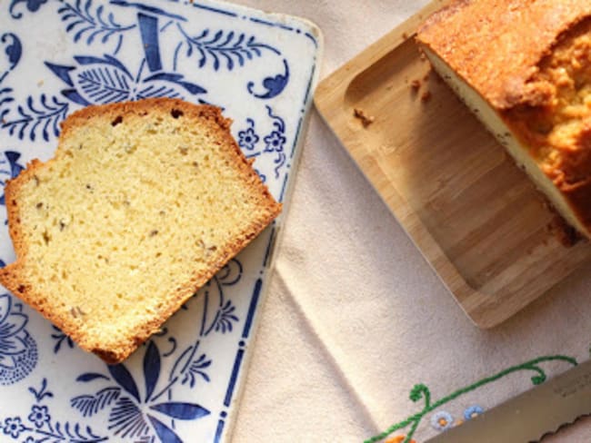 Cake sucré aux graines de carvi