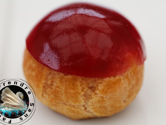 Choux framboise