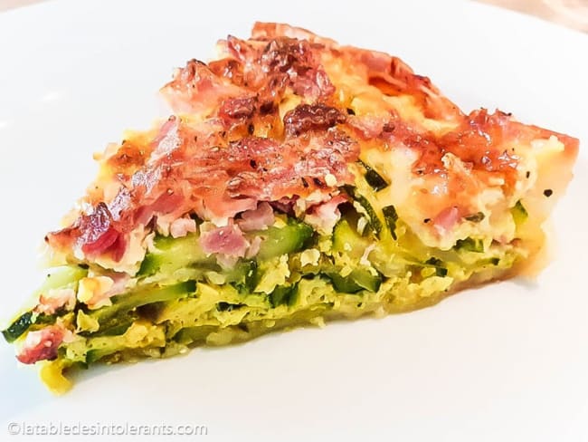 Quiche aux courgettes