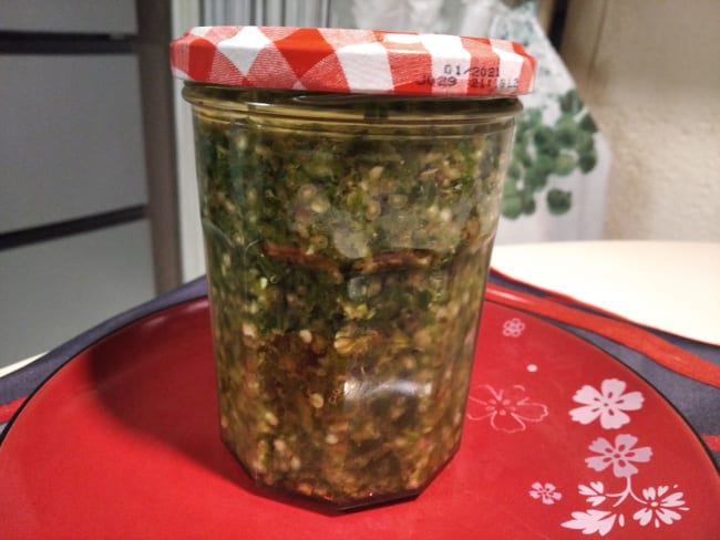 Pâte de piments vert