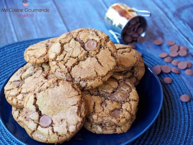 Cookies Chocolat et Huile de Lin