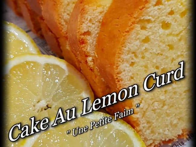 Cake au lemon curd