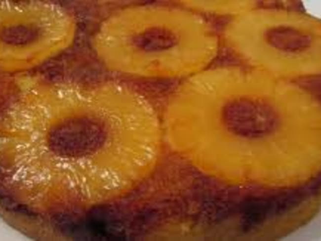 Gâteau ananas tout simple