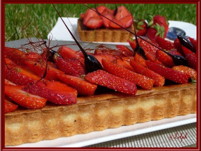 Tarte aux fraises