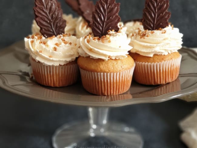 Cupcakes aux Noisettes et Chocolat