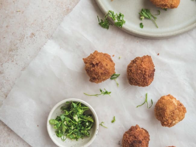 Arancinis au gorgonzola pour un apéritif réussi