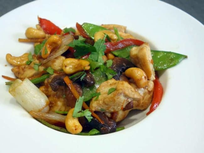 Poulet légumes et noix de cajou comme au Vietnam