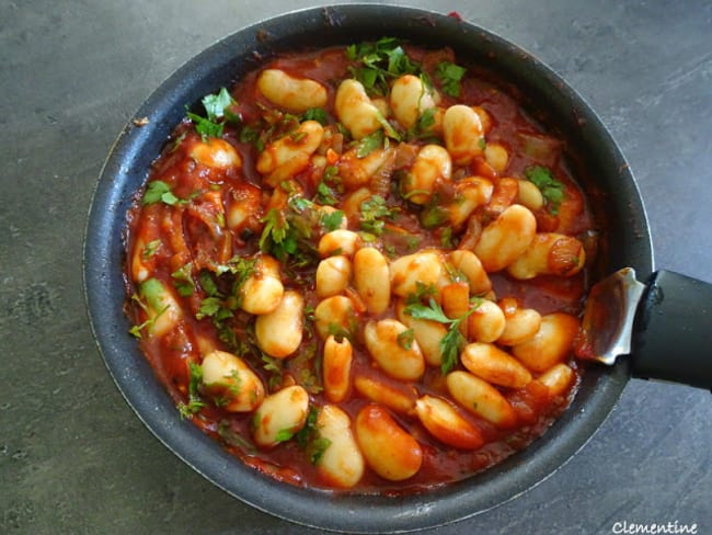 Haricots de Lima au Bérbéré