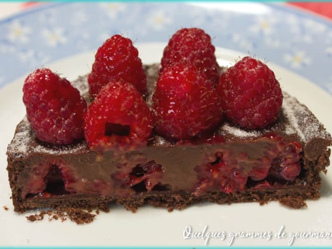 Tartelettes chocolat framboises