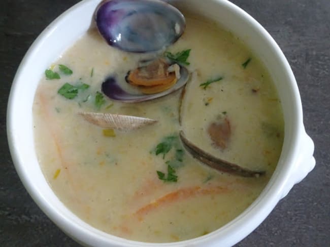 Soupe de palourdes