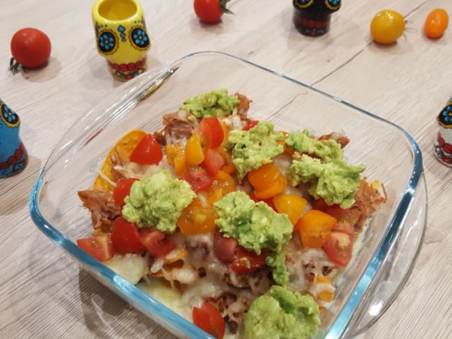 Nachos pulled pork