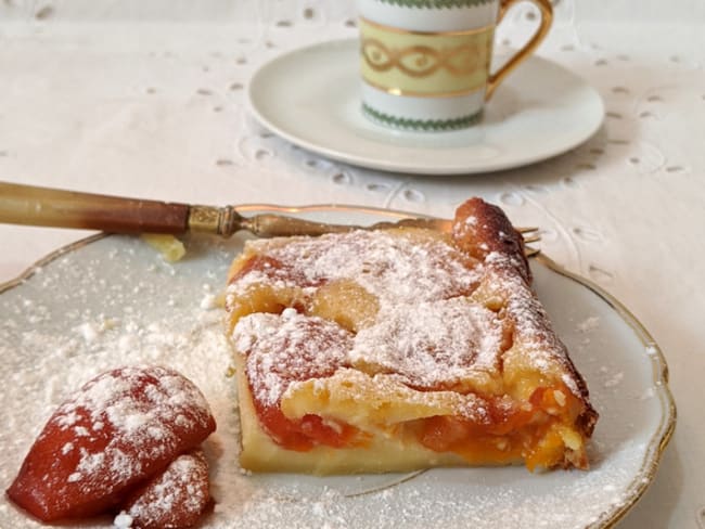 Clafoutis aux abricots