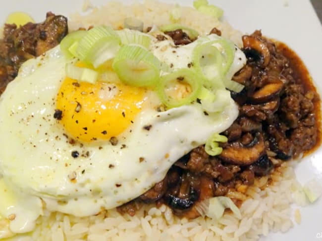 Loco Moco - Burger hawaïen