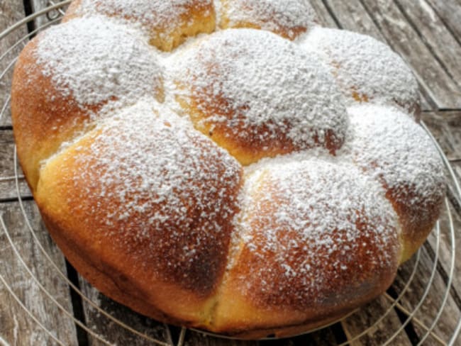 Brioche délicieuse au levain