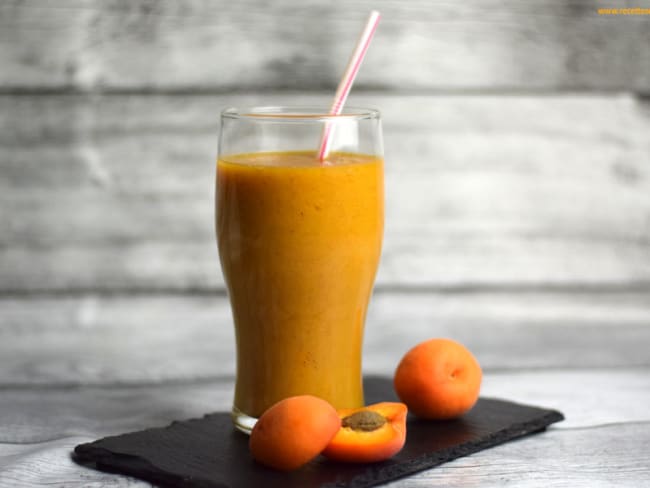 Smoothie abricot banane anti-gaspi