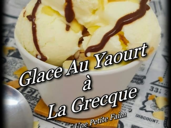 Glace au yaourt à la grecque