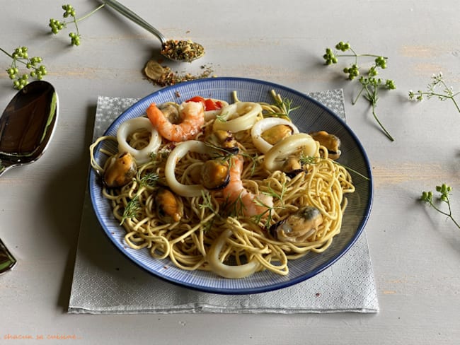 linguine allo scoglio