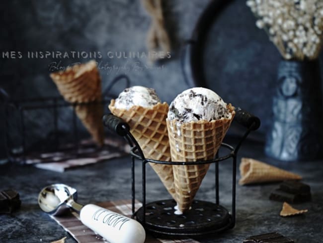 Glace à la vanille et au mascarpone