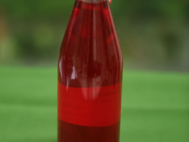 Sirop de coquelicot fait maison