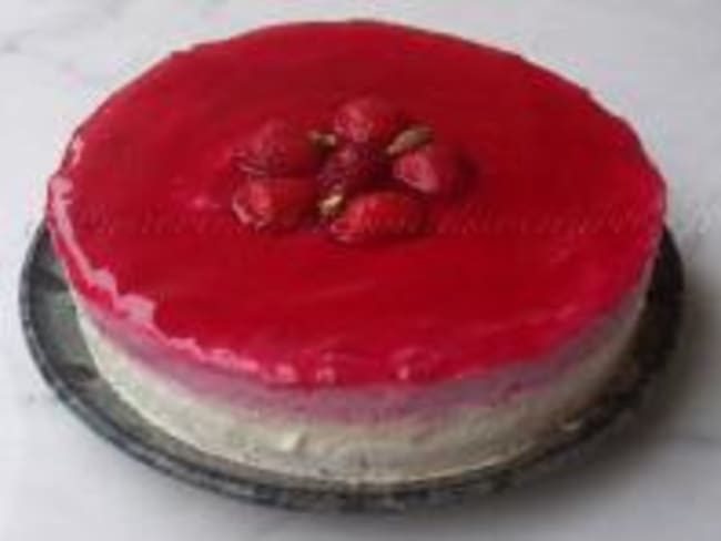 Entremets à la Framboise, Fraise et Citron