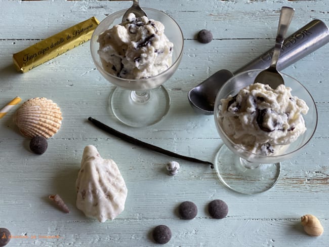 Glace stracciatella