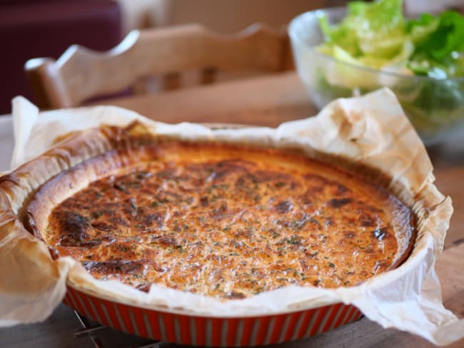 "Quiche lorraine" 100% végétale