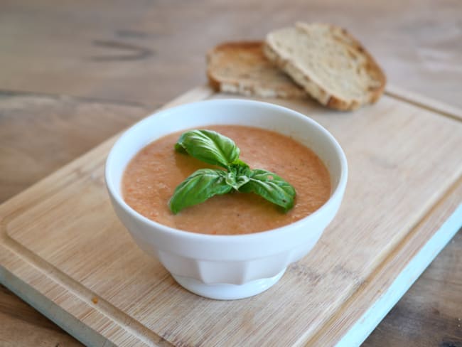 Gazpacho léger aux légumes d’été