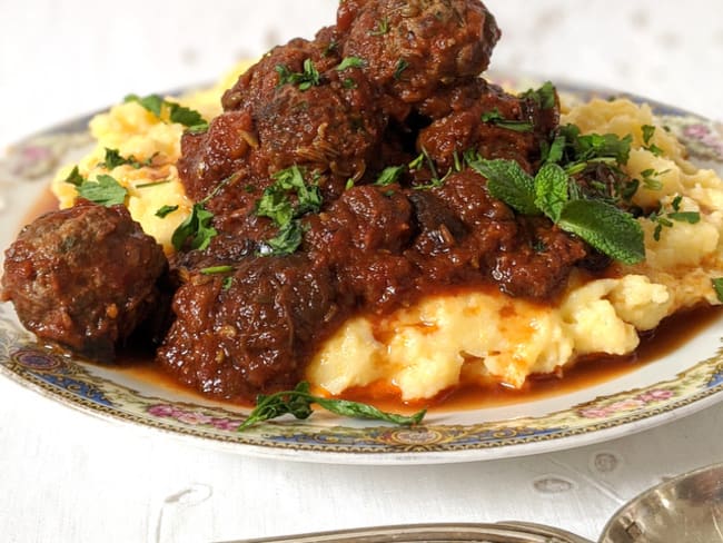 Boulettes de viande alla Norma