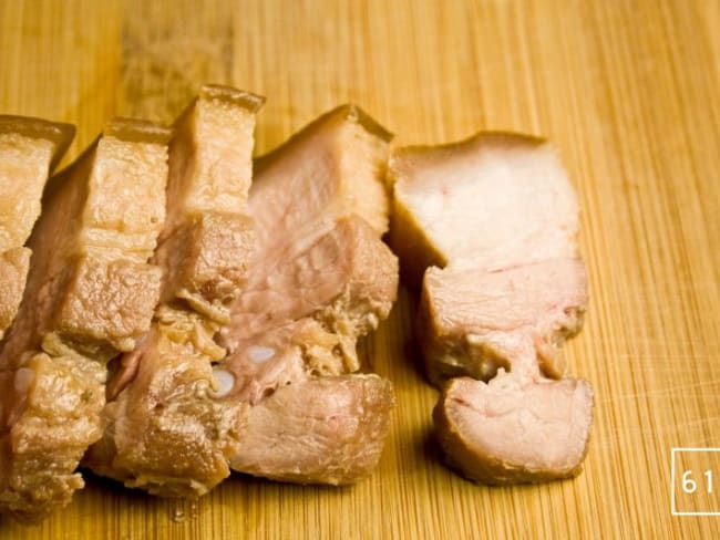 Poitrine de porc au miel