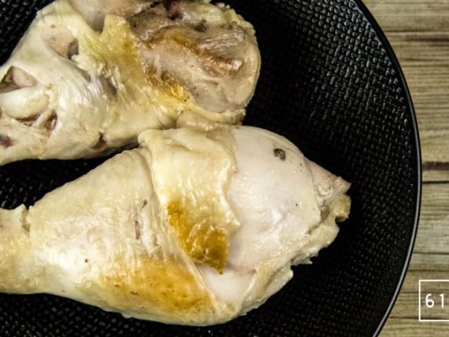 Pilons de poulet à la graisse d’oie