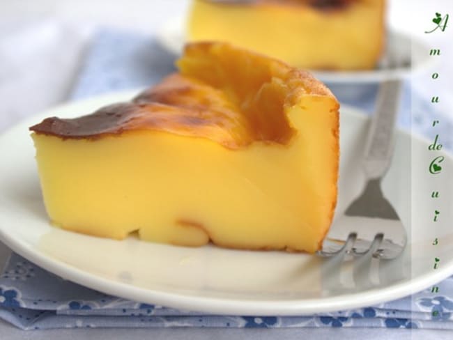 Flan pâtissier sans pâte