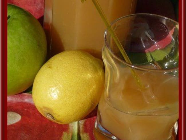 Jus de pommes et de poires