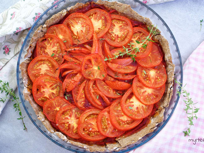 Une tarte aux tomates ultra facile et originale