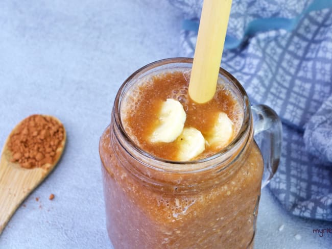 Smoothie à la caroube VEGAN