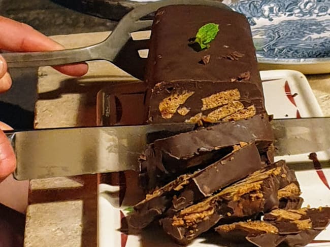 Gâteau chocolat spéculoos