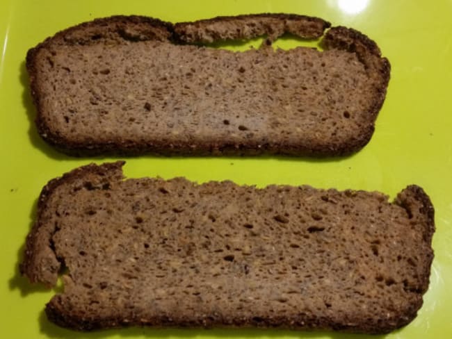 Pain sans gluten à la farine de lupin