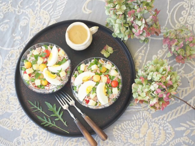 Salade de riz d’été facile 