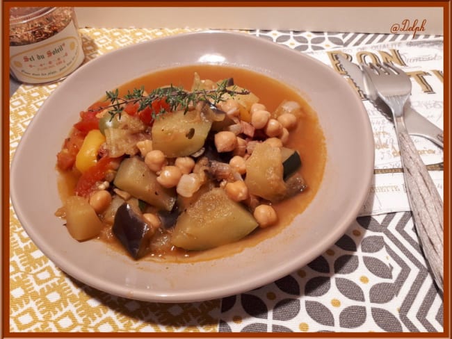 Légumes à la provençale au Cookéo