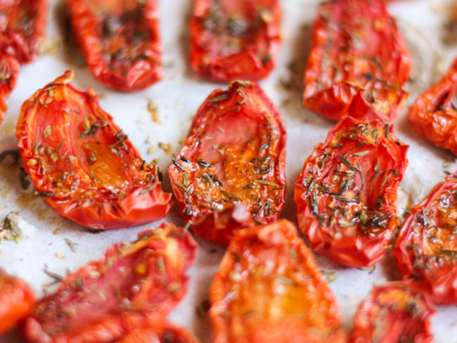 Tomates séchées au four maison