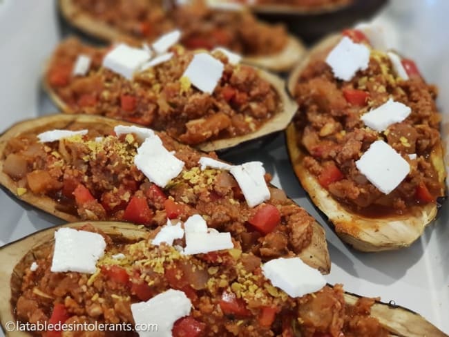 Aubergines farcies