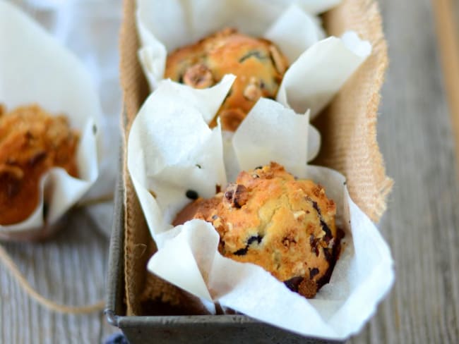 Muffins aux myrtilles